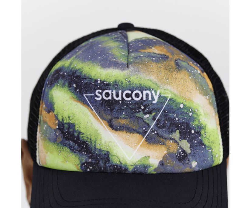 Chapeaux Saucony Foamie Trucker Hat Femme Noir | X97248-5