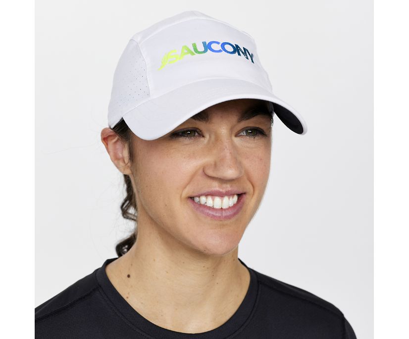 Chapeaux Saucony Outpace Hat Femme Blanche | Z29094-6