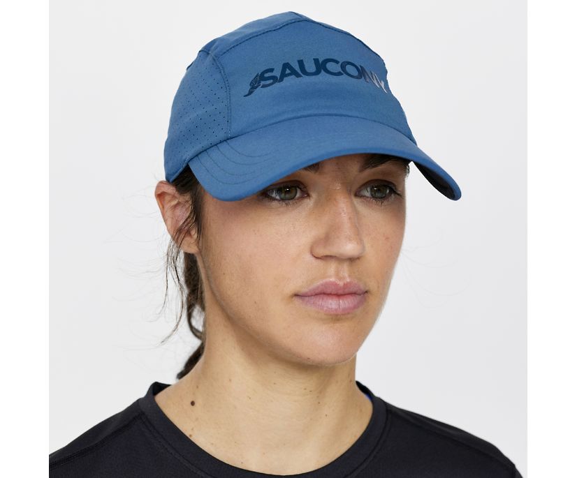 Chapeaux Saucony Outpace Hat Homme Bleu Marine | Y97386-4