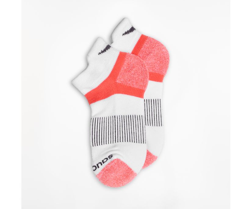 Chaussettes Saucony Inferno No Show Tab 3-Pack Socks Homme Blanche | Y49920-8