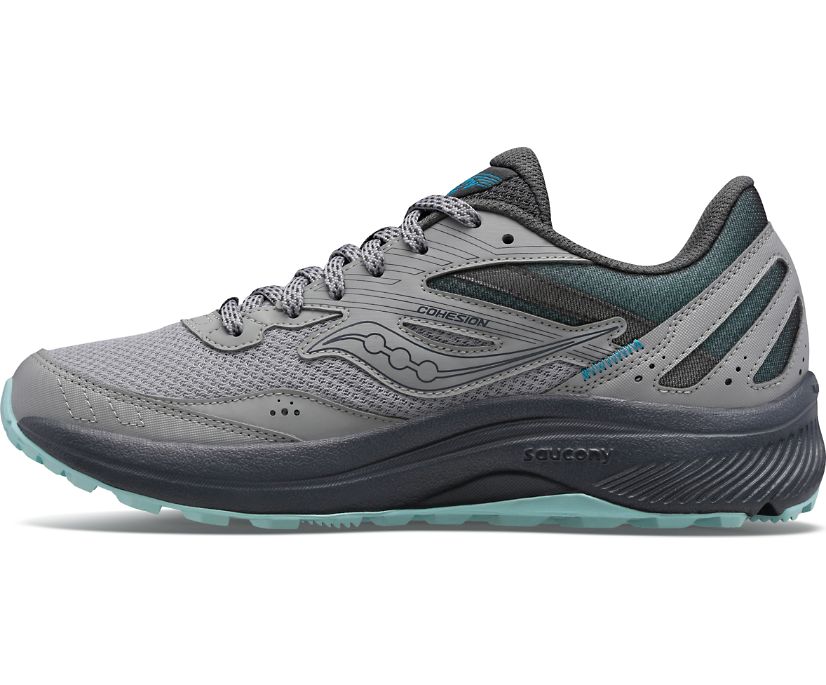 Chaussures Randonnée Saucony Cohesion TR15 Femme Grise Bleu | I43113-2