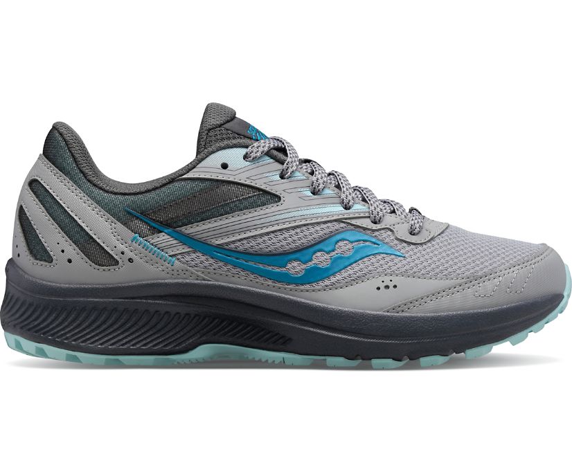 Chaussures Randonnée Saucony Cohesion TR15 Femme Grise Bleu | I43113-2