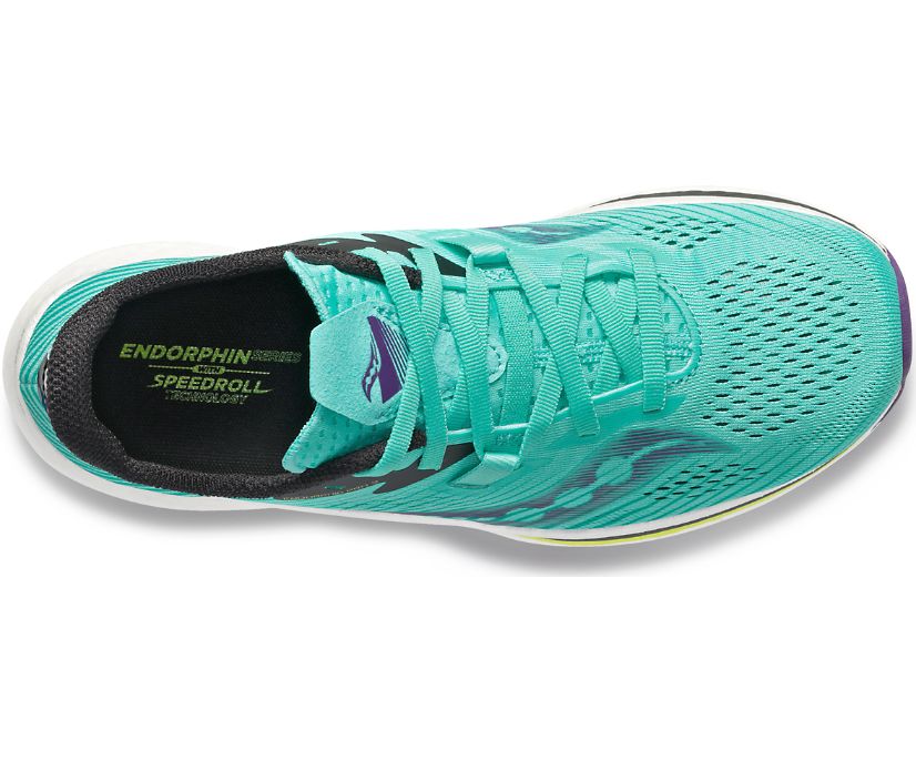 Chaussures Running Saucony Endorphin Pro 2 Femme Menthe Violette | A43921-6