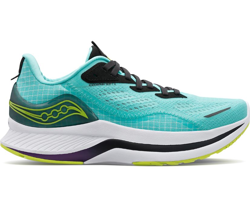 Chaussures Running Saucony Endorphin Shift 2 Femme Menthe Violette | A63814-3