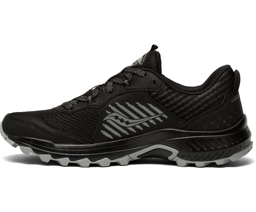 Chaussures Running Saucony Excursion TR15 Larges Homme Noir Grise | K62640-5