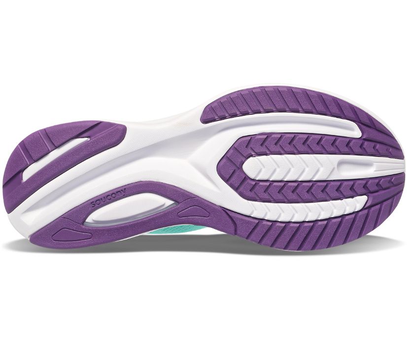 Chaussures Running Saucony Guide 15 Femme Menthe Violette | C40895-1