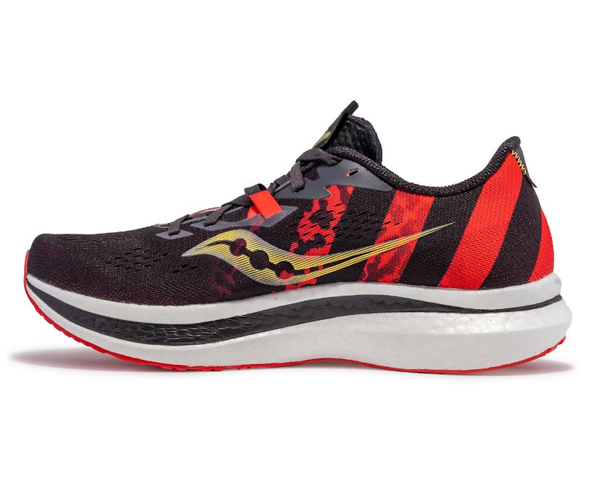 Chaussures Running Saucony Kellen Endorphin Pro 2 Homme Noir Rouge | R69901-9