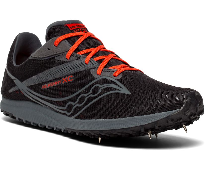 Chaussures Running Saucony Kilkenny XC9 Spike Homme Noir Grise | Q4422-5