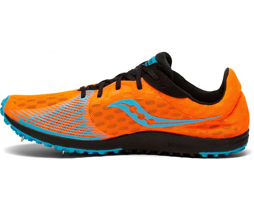 Chaussures Running Saucony Kilkenny XC9 Spike Femme Orange Bleu | Q70908-6