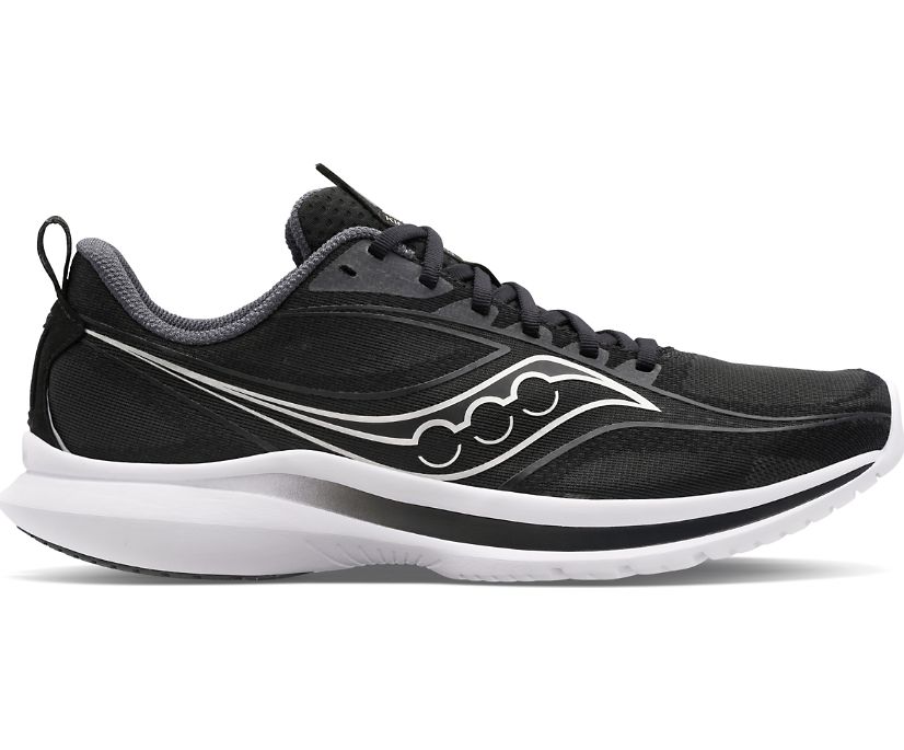 Chaussures Running Saucony Kinvara 13 Larges Homme Noir Argent | D90693-0