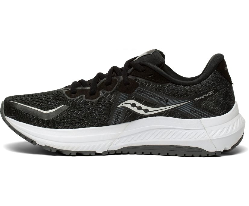 Chaussures Running Saucony Omni 20 Femme Noir Blanche | O32916-6