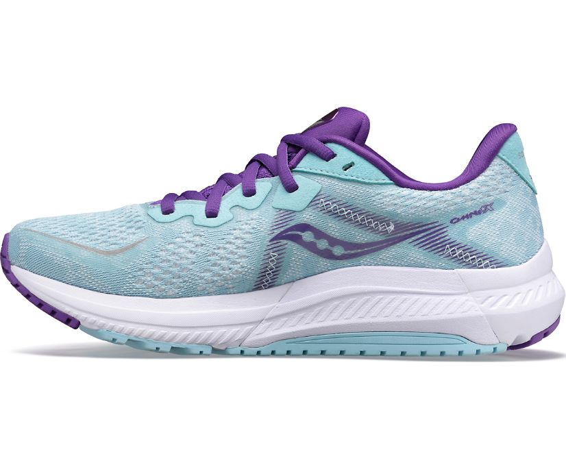 Chaussures Running Saucony Omni 20 Femme Bleu Clair Violette | O38721-0