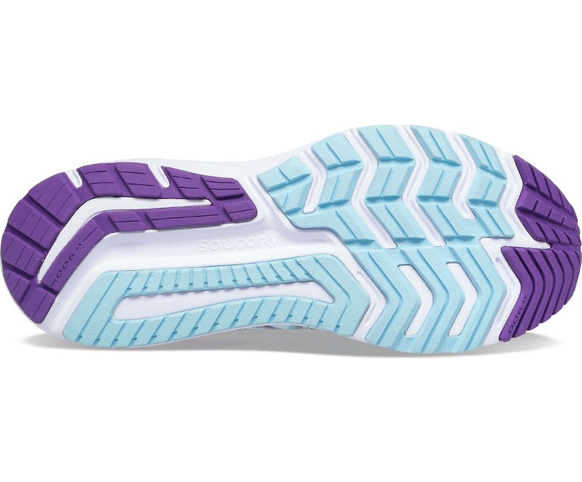 Chaussures Running Saucony Omni 20 Femme Bleu Clair Violette | O38721-0