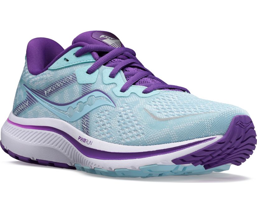 Chaussures Running Saucony Omni 20 Femme Bleu Clair Violette | O38721-0