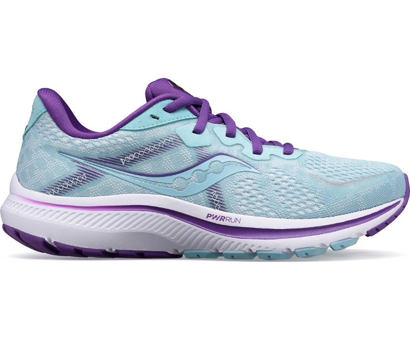 Chaussures Running Saucony Omni 20 Femme Bleu Clair Violette | O38721-0