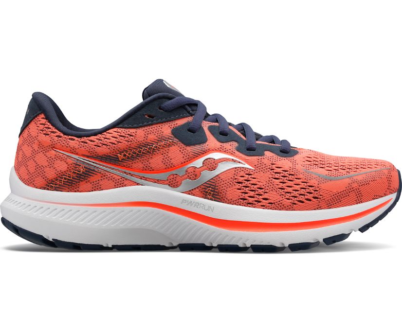 Chaussures Running Saucony Omni 20 Femme Corail Noir | O44339-2