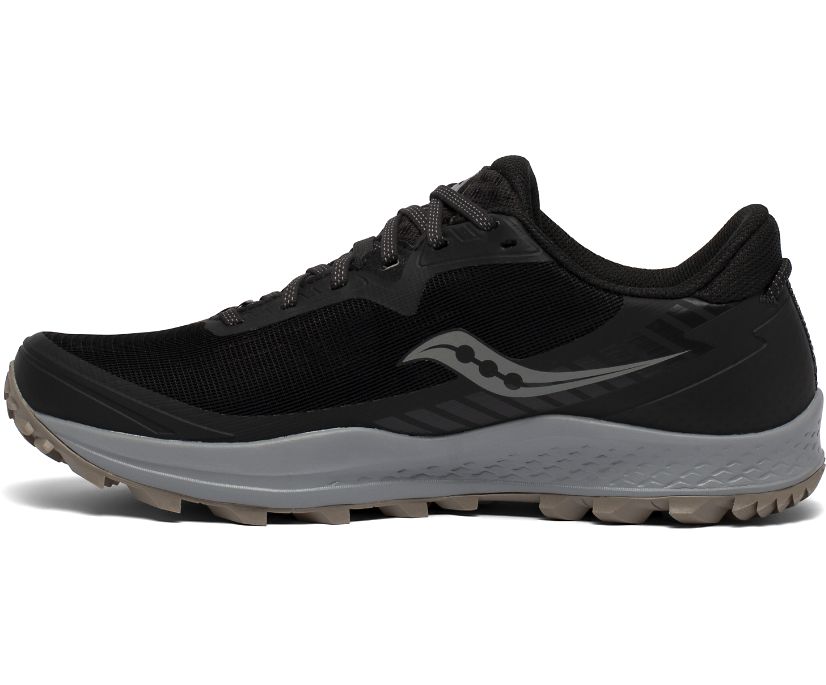 Chaussures Running Saucony Peregrine 11 GTX Homme Noir Grise | H91511-0