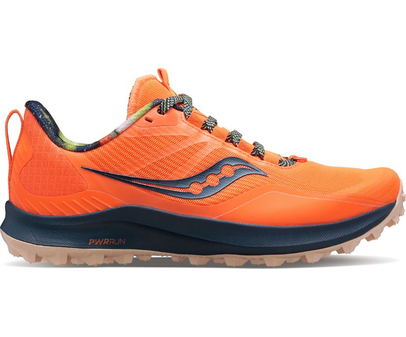 Chaussures Running Saucony Peregrine 12 Homme Orange | E36451-8