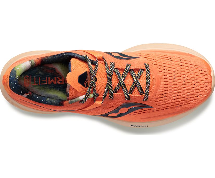 Chaussures Running Saucony Ride 15 Femme Orange | F57702-3