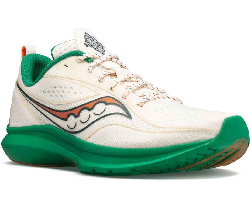 Chaussures Running Saucony Shamrock Kinvara 13 Course Shoes Homme Blanche | R84780-8