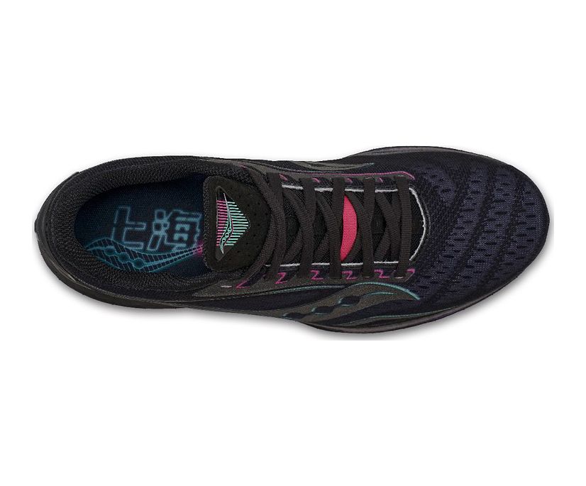 Chaussures Running Saucony Shanghai Endorphin Speed Homme Noir Violette | R88455-0