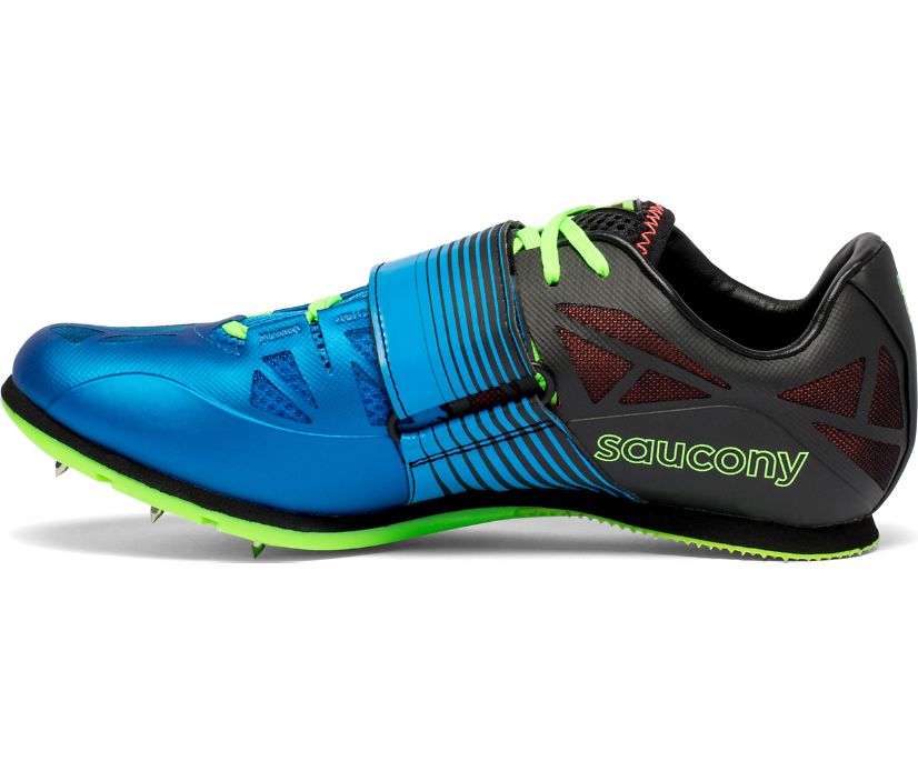 Chaussures Running Saucony Soarin J 2 Homme Bleu Vert | R91818-2