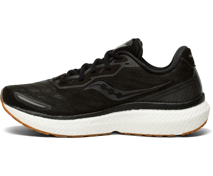 Chaussures Running Saucony Triumph 19 Femme Noir Argent | G85337-2