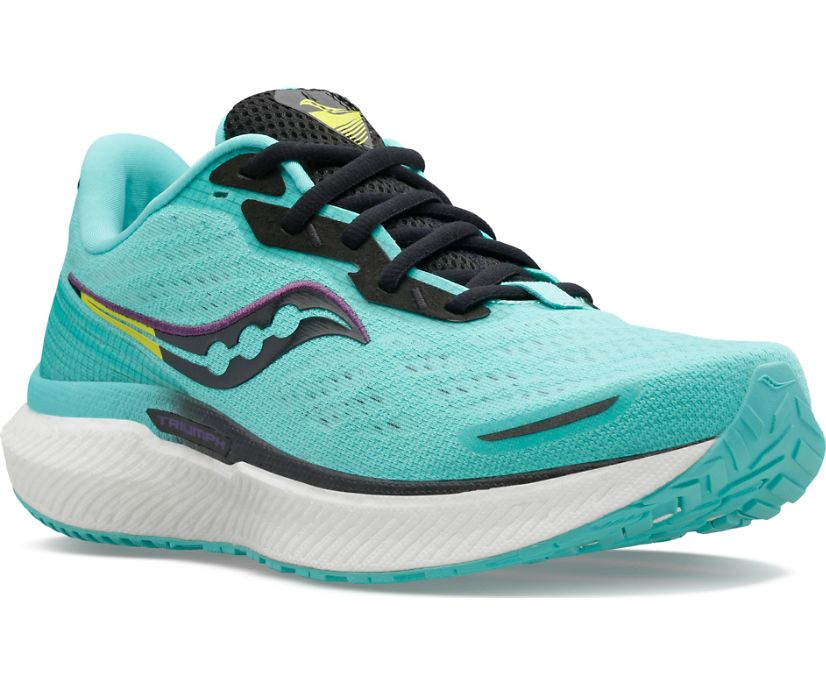 Chaussures Running Saucony Triumph 19 Femme Menthe Violette | G95960-2