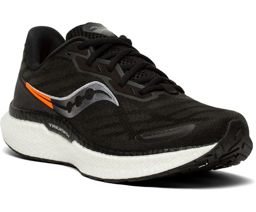 Chaussures Running Saucony Triumph 19 Homme Noir Blanche | F94890-0