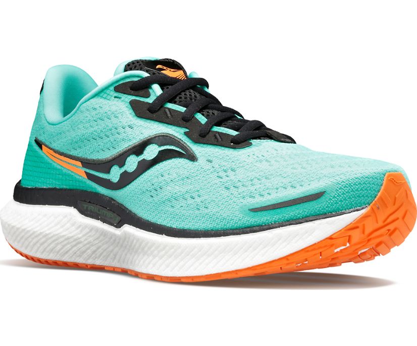 Chaussures Running Saucony Triumph 19 Homme Menthe Orange | F97304-1