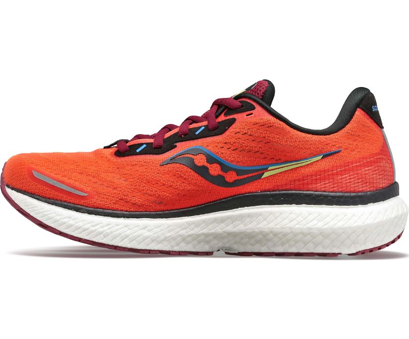 Chaussures Running Saucony Triumph 19 Homme Rouge Orange | F97666-5