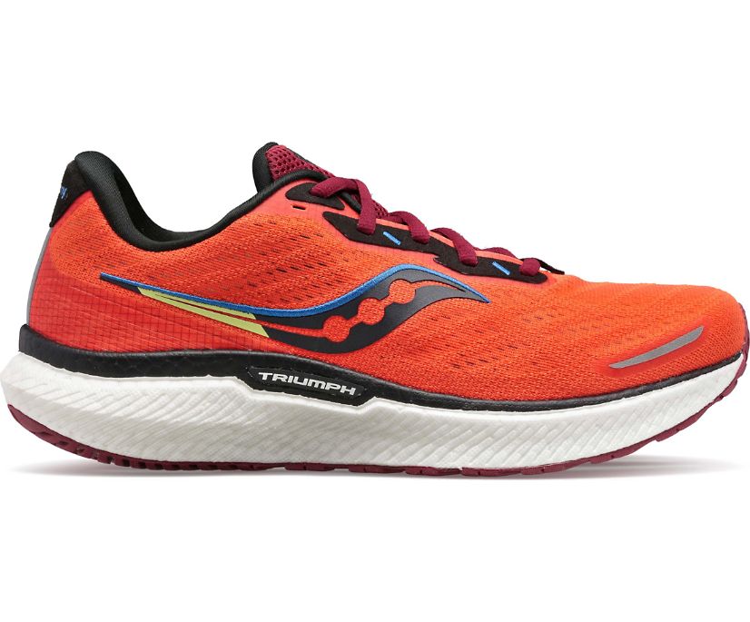 Chaussures Running Saucony Triumph 19 Homme Rouge Orange | F97666-5