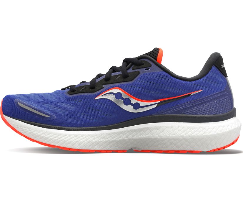 Chaussures Running Saucony Triumph 19 Homme Bleu Rouge | G25278-3