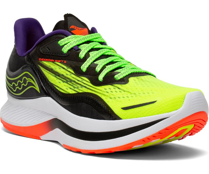 Chaussures Running Saucony VIZIPRO Endorphin Shift 2 Femme Vert Clair | S31651-5