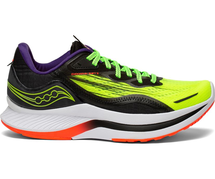 Chaussures Running Saucony VIZIPRO Endorphin Shift 2 Femme Vert Clair | S31651-5