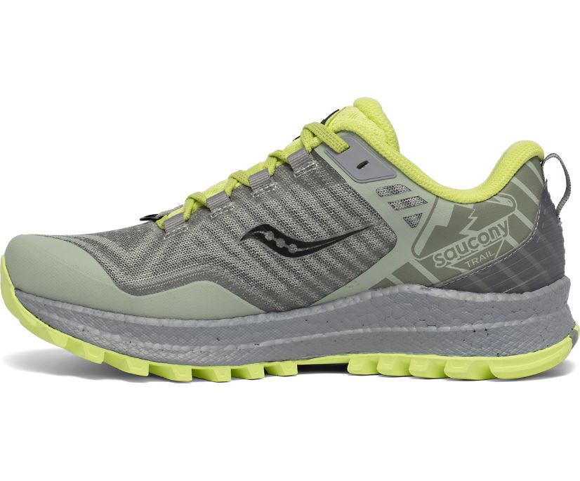 Chaussures Running Saucony Xodus 11 Femme Vert Clair | P91111-1