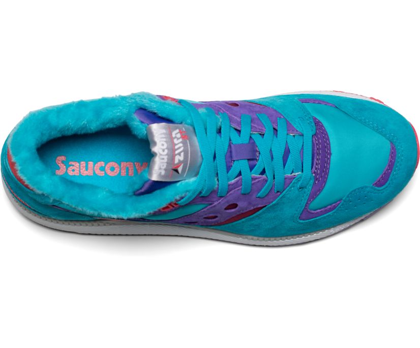 Chaussures Saucony Azura Ski Jacket Femme Bleu Clair Violette | Q37216-3