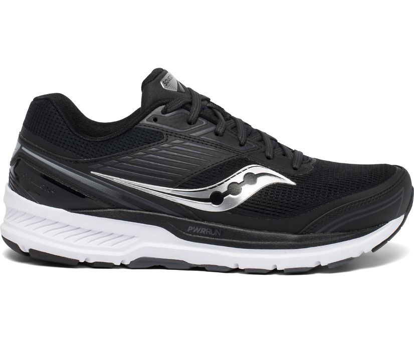 Chaussures Saucony Echelon 8 Larges Homme Noir Blanche | I92617-9