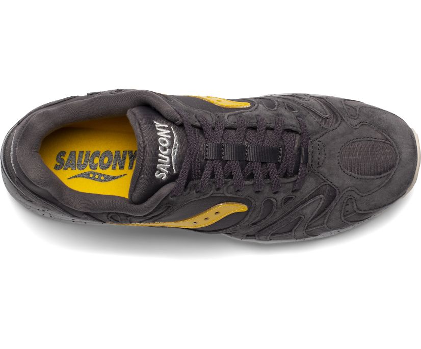 Chaussures Saucony Grid Azura 2000 Femme Noir Grise Jaune | L35618-0