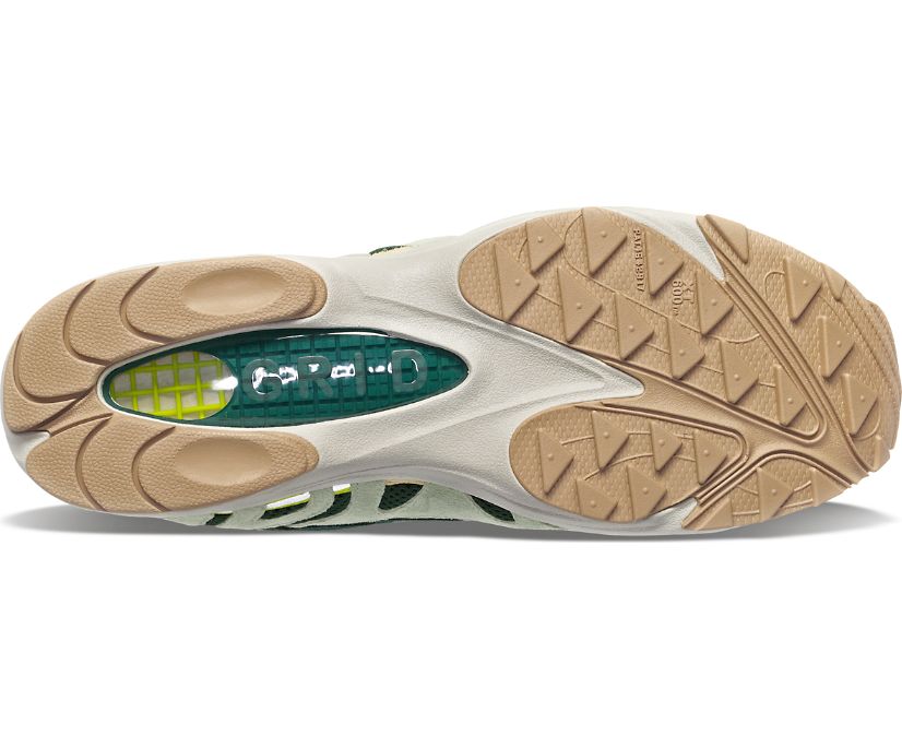 Chaussures Saucony Grid Azura 2000 Homme Vert Clair Vert Foncé | L32115-9