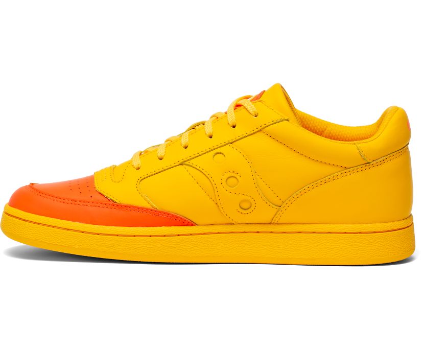 Chaussures Saucony Jake Jazz Court Femme Jaune Orange | R54828-7