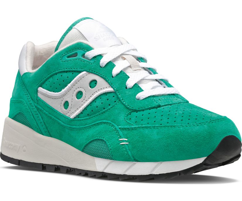 Chaussures Saucony Shadow 6000 Daim Premium Homme Vert | P62398-8