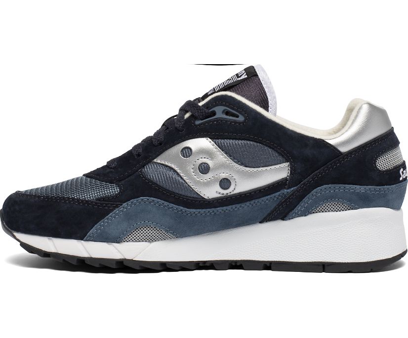 Chaussures Saucony Shadow 6000 Femme Bleu Marine Argent | P32679-6