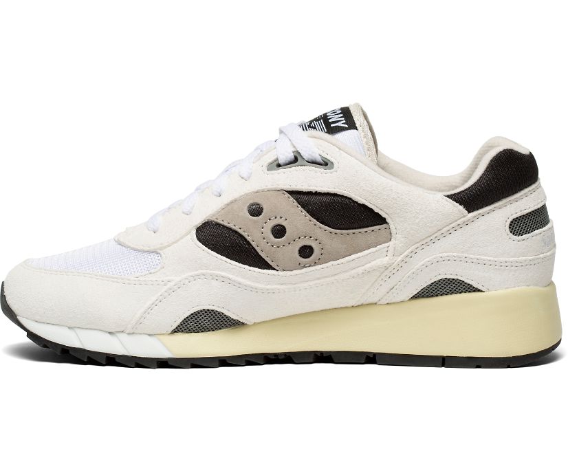 Chaussures Saucony Shadow 6000 Homme Blanche Noir Grise | P21996-9