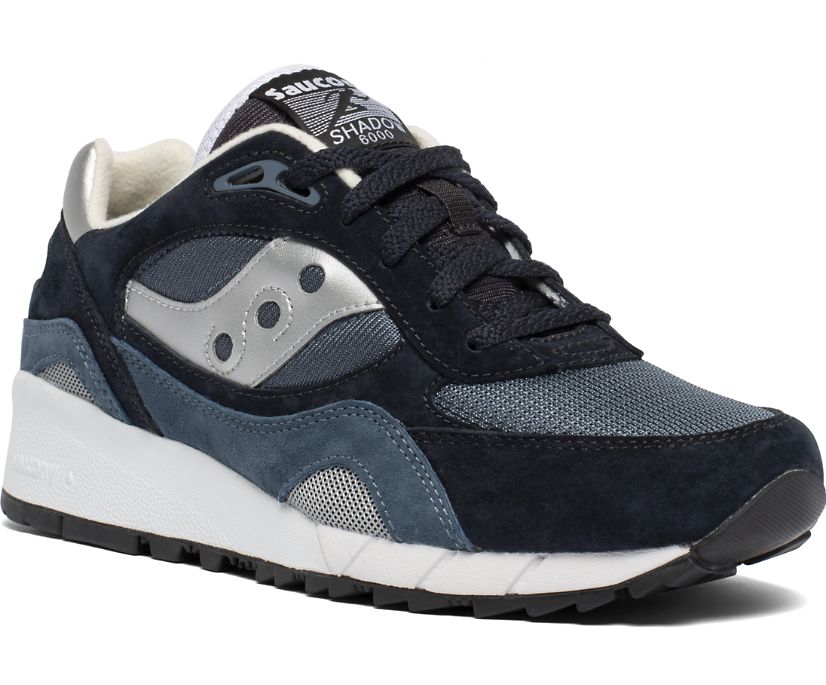 Chaussures Saucony Shadow 6000 Homme Bleu Marine Argent | P19687-5