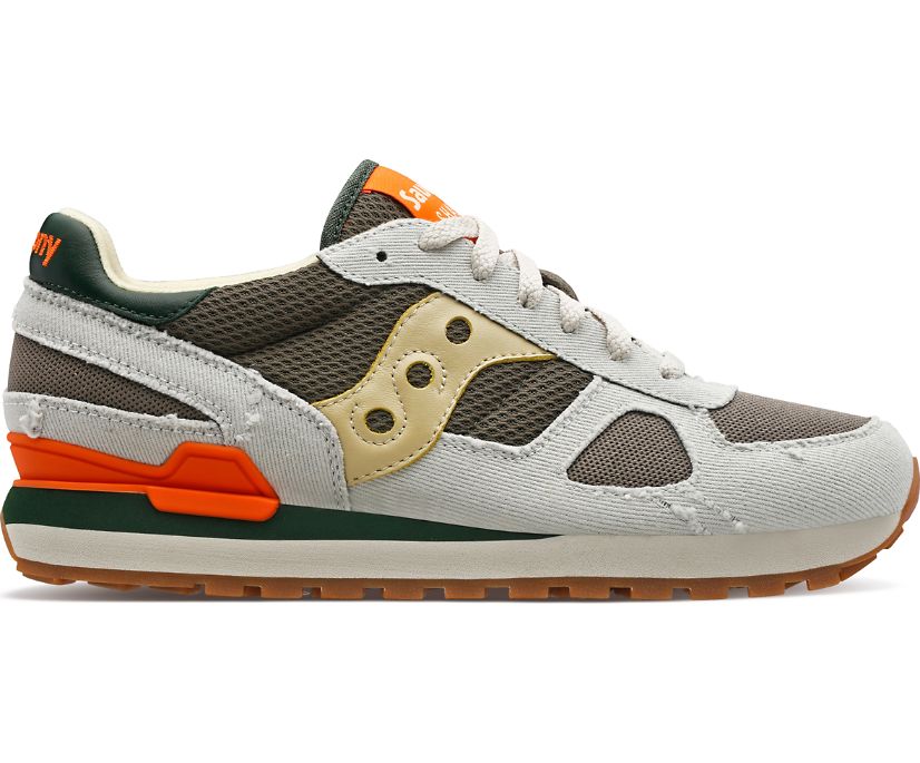 Chaussures Saucony Shadow Original Femme Grise Vert | Q83362-7