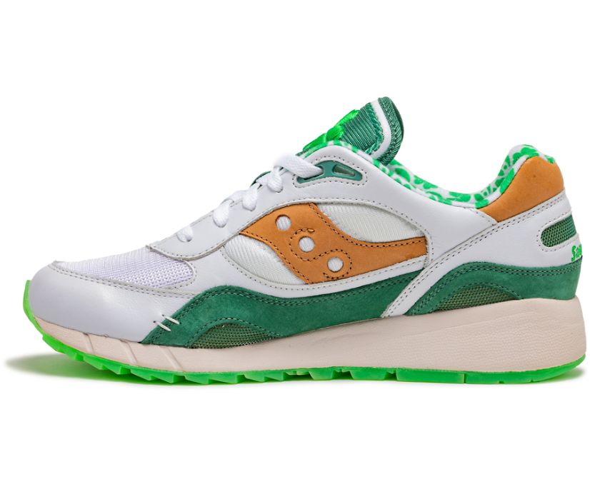 Chaussures Saucony Shamrock Shadow 6000 Femme Vert | R88407-5