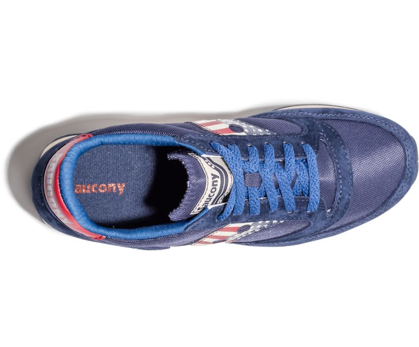 Chaussures Saucony Stars & Stripes Jazz 81 Homme Rouge Blanche Bleu | S15547-7