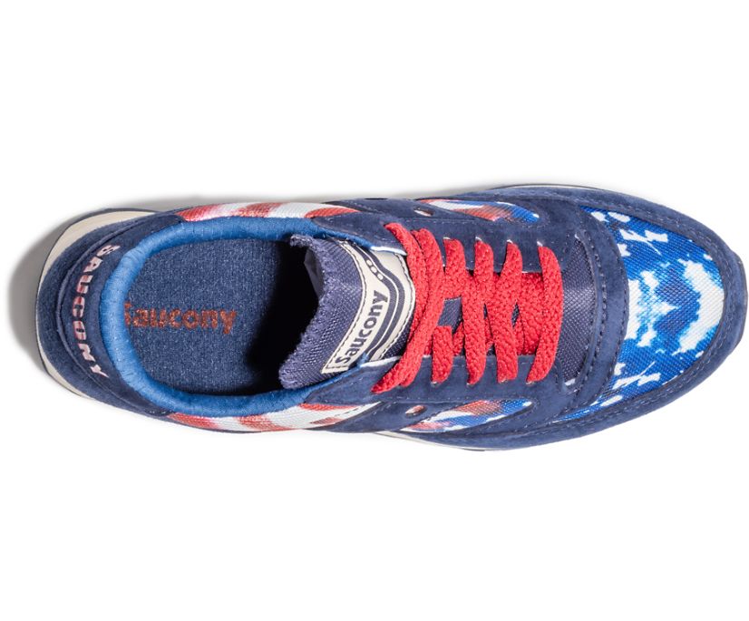 Chaussures Saucony Stars & Stripes Jazz 81 Femme Rouge Blanche Bleu | S17119-7