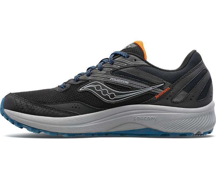 Chaussures Trail Saucony Cohesion TR15 Homme Noir Bleu | I34113-3